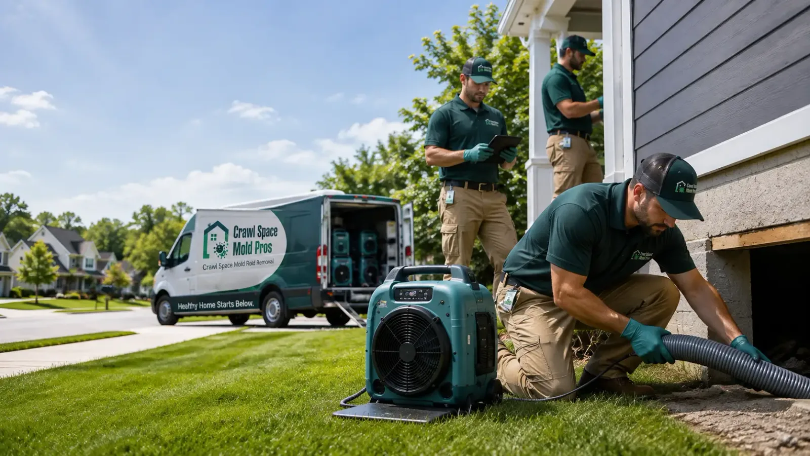 Crawl Space Mold Removal in Bruneau, ID